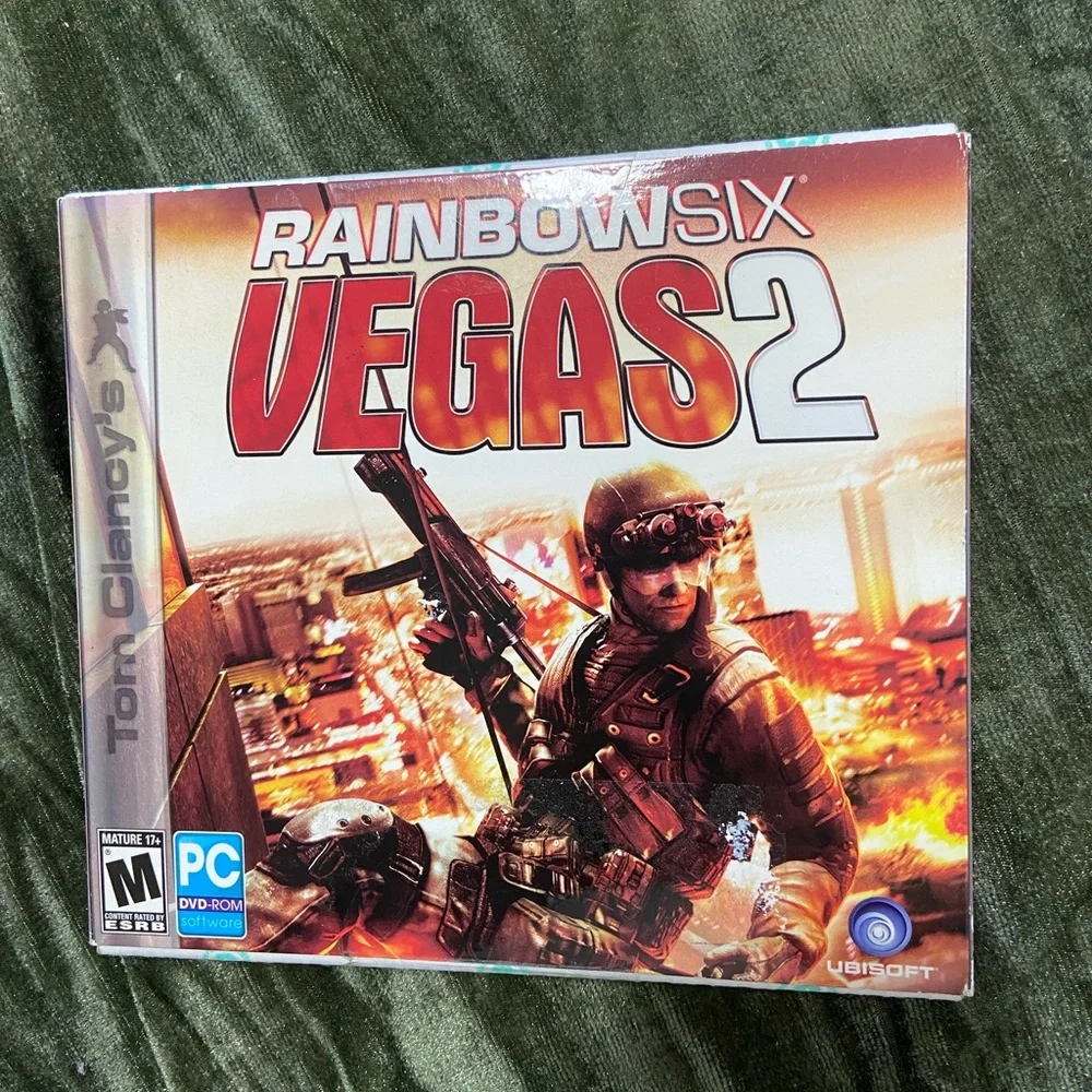 Rainbow Six Vegas 2 PC Game - Orange Tactical Cover